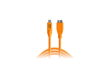 TETHERTOOLS CABLE USB-C/USB3.0 MICRO B 4.6M ORANGE