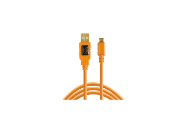 TETHERTOOLS CABLE USB2 4.5M ORANGE MIBRO B POUR SONY