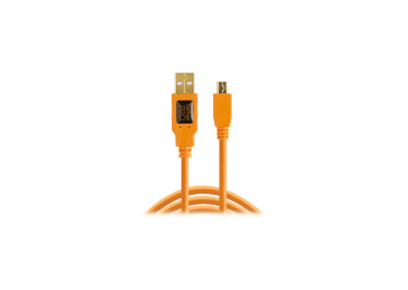 TETHERTOOLS CABLE USB2 4.5M ORANGE POUR CANON
