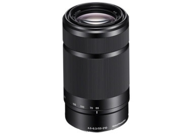 SONY E 55-210 mm f/4.5-6.3 Noir