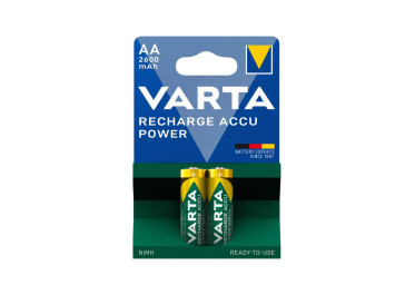 VARTA Piles rechargeables pré-chargées AA / LR6 2600mAh x2