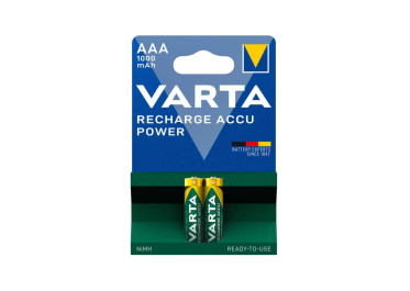 VARTA Piles rechargeables pré-chargées AAA / LR03 1000mAh x2
