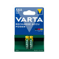 VARTA Piles rechargeables pré-chargées AAA / LR03 1000mAh x2