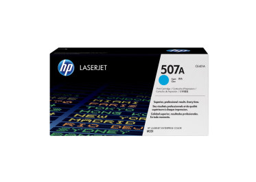 HP 507A Encre Cyan 6000 pages pour M551