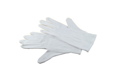 KAISER GANTS COTON BLANC 1 PAIRE TAILLE 12 BLISTER