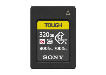SONY CFexpress SERIE G 320GB TYPE A (jusqu'à 800MB/S en lecture et 700 MB/S en écriture)