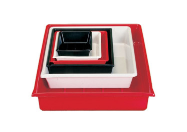 KAISER CUVETTE DE LABO 30X40 CM BLANCHE