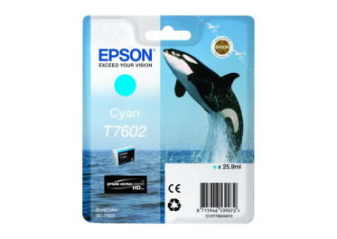 EPSON ENCRE T7602 ORQUE CYAN POUR P600