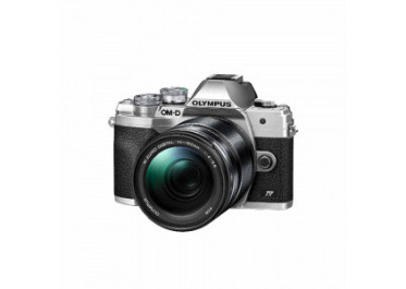 OLYMPUS OM-D E-M10 Mark IV Argent + 14-150 mm f/4-5,6 II ED