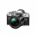 OLYMPUS OM-D E-M10 Mark IV Argent + 14-150 mm f/4-5,6 II ED