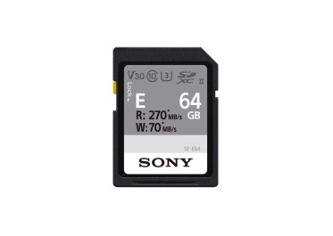 SONY SD SERIE E UHS-II 64GB 270/70MB/S CL 10 V30 R2