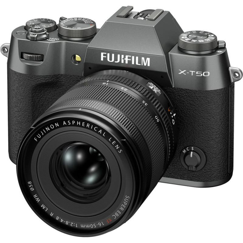 FUJIFILM X-T50 Charcoal + XF 16-50 mm f/2,8-4,8 R LM WR