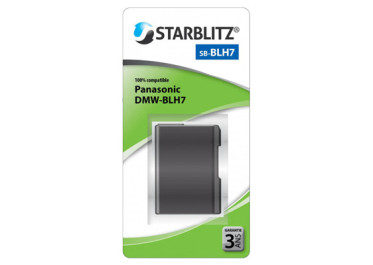 STARBLITZ Batterie compatible Panasonic DMW-BLH7