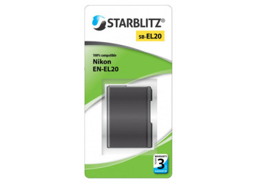 STARBLITZ Batterie compatible Nikon EN-EL20