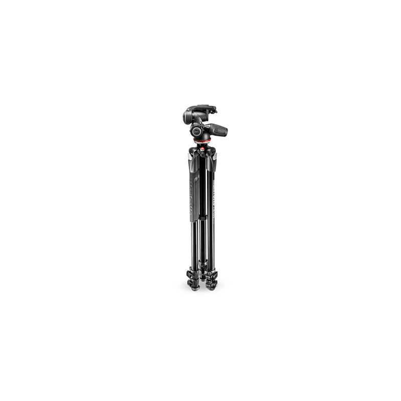 MANFROTTO MK290XTA3-3W TREPIED 290 XTRA ALUMINIUM 3 SECTIONS + ROTULE 3D MH804-3W