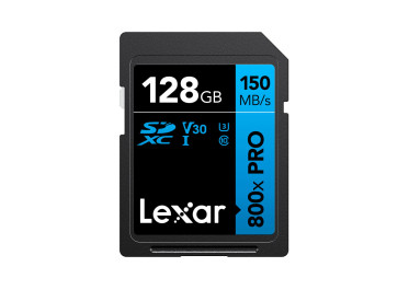LEXAR PRO SD 800X BLUE SERIES 128GB UHS-1 V30