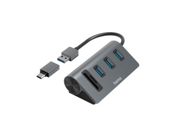 HAMA HUB USB LECTEUR DE CARTES  SD