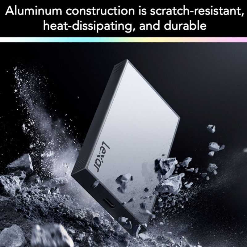 LEXAR WORKFLOW PRO PORTABLE SSD 2TB R2000/W2000MB/S IP68