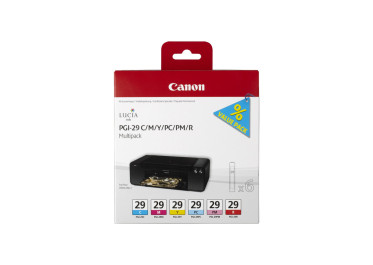 CANON PGI-29 pack 6 couleurs C M J PC PM R
