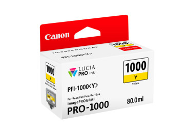 CANON PFI-1000Y encre JAUNE