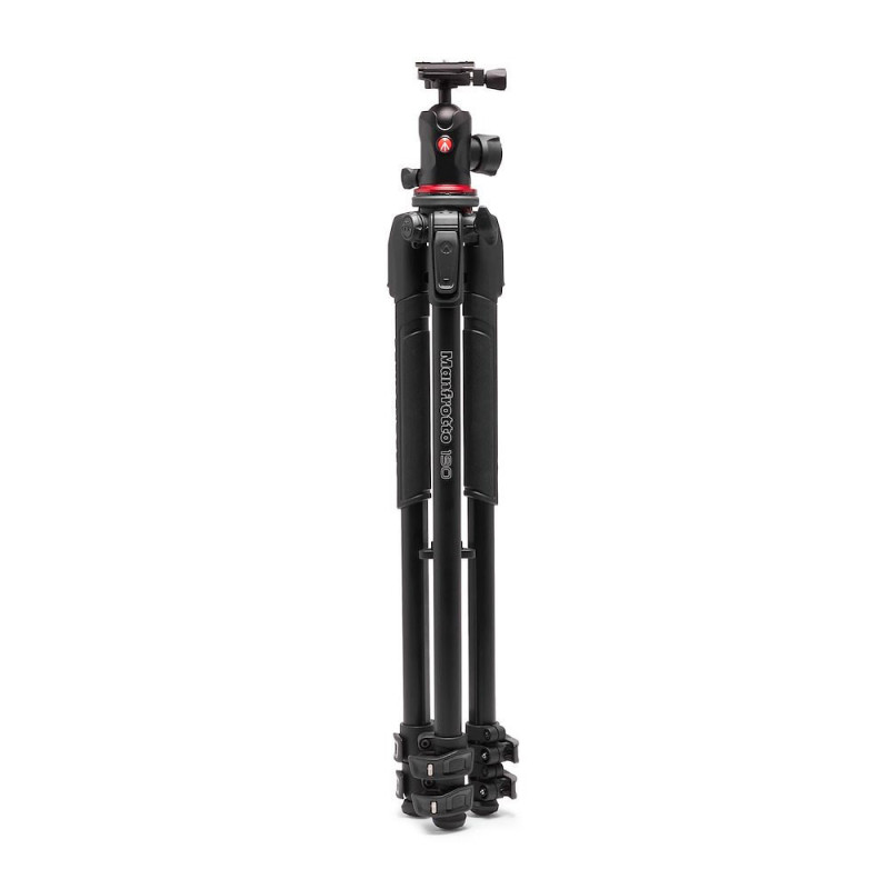 MANFROTTO 190X AS TREPIED 3 SECTIONS ALU AVEC ROTULE BALL 496 ARCA