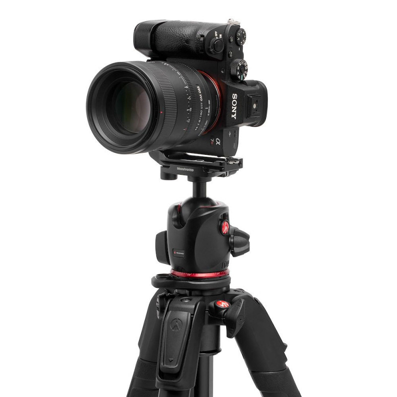 MANFROTTO 055XPRO AS TREPIED 3 SECTIONS ALU AVEC ROTULE BALL XPRO ARCA