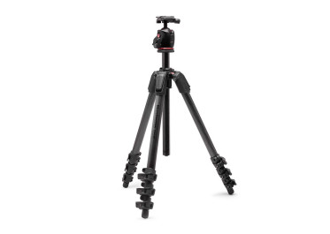 MANFROTTO 055XPRO AS TREPIED 4 SECTIONS CARBONE AVEC ROTULE BALL XPRO ARCA