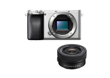 SONY ALPHA 6100 Silver + E 16-50 mm f/3,5-5,6 OSS II PZ