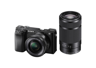 SONY ALPHA 6100 Noir + E 16-50 mm f/3,5-5,6 OSS II PZ + E 55- 210 mm f/4,5-6,3