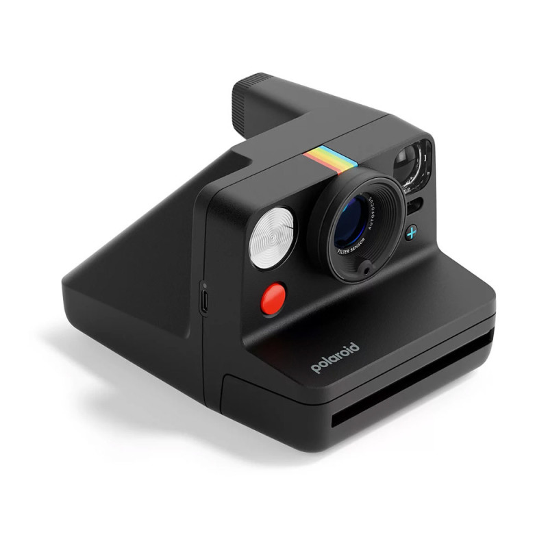 POLAROID NOW+ Generation 3 Noir + Pack de films couleurs (8 Photos)