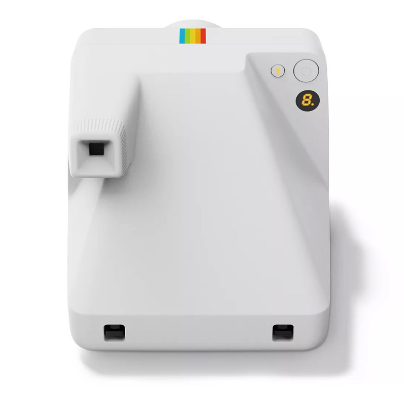 POLAROID NOW+ Generation 3 Blanc + Pack de films couleurs (8 Photos)