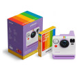 POLAROID NOW Generation 3 Violet + Pack de films couleurs (8 Photos)