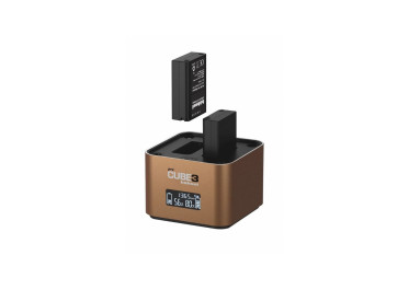 HAHNEL PROCUBE3 Chargeur pour batteries Olympus BLX-1 / BLS-5 / BLH-1
