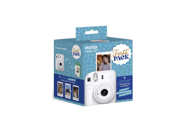 FUJIFILM INSTAX MINI 12 WHITE FESTIPACK
