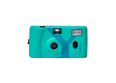 YASHICA MF-1 SNAPSHOT ART CAMERA Y TURQUOISE 1 FILM 400/24