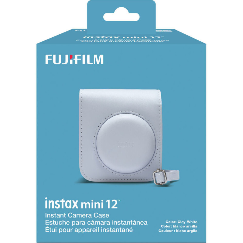 FUJIFILM HOUSSE INSTAX MINI 12 CLAY-WHITE