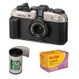 PENTAX 17 Dark Silver + Films KODAK GOLD 200 & ILFORD HP5 PLUS 400 OFFERTS