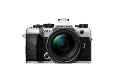OM SYSTEM OM-5 Mark II Silver + 12-45 mm f/4 PRO ED