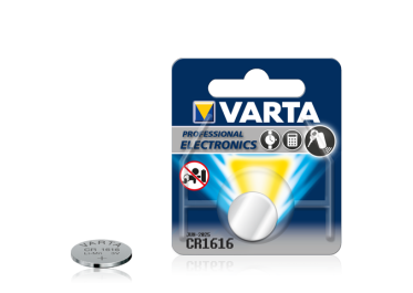 VARTA Professional Electronics Pile Bouton Lithium CR1616
