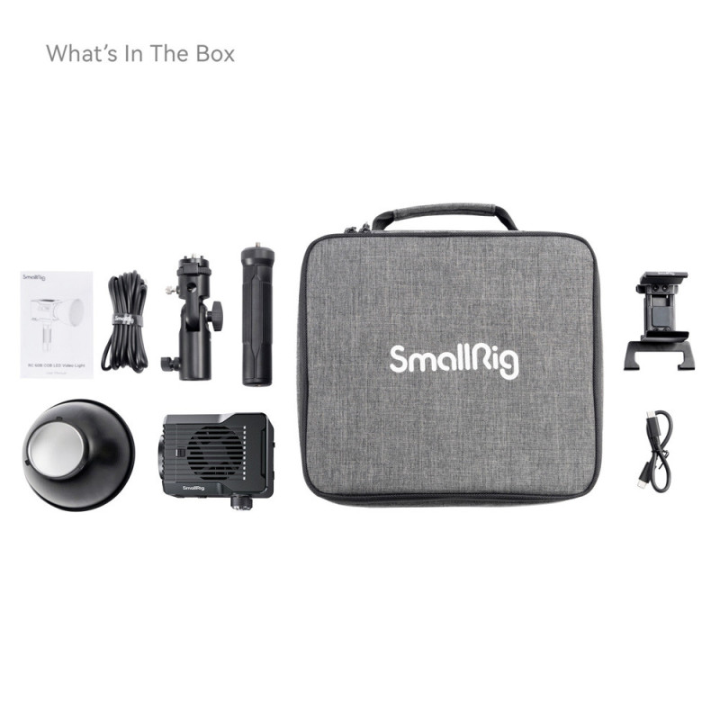 SMALLRIG 4810 RC60C RGB LED VIDEO LIGHT POWER CLAMP EDITION