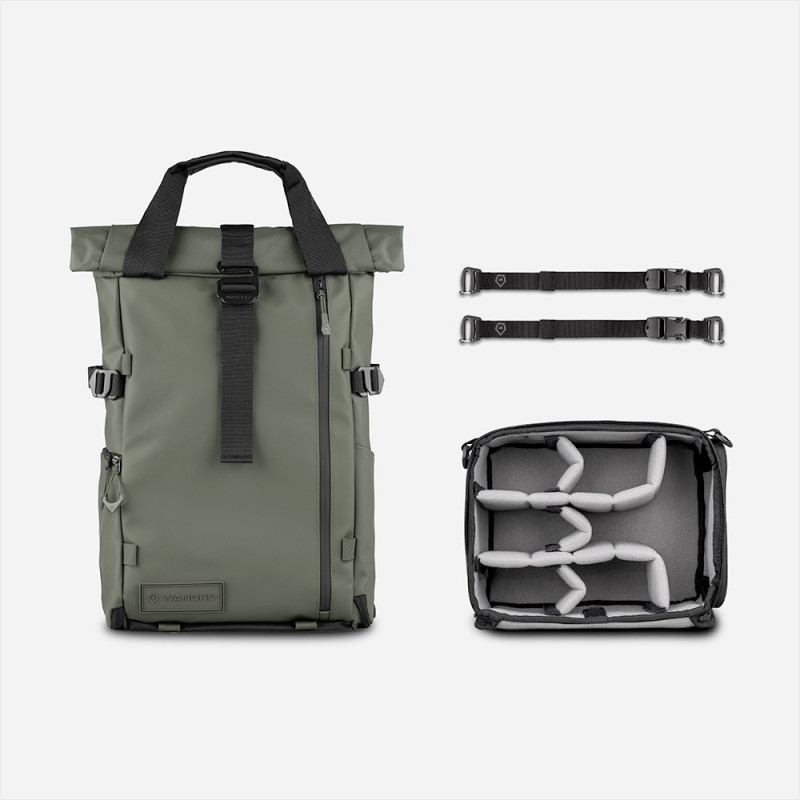 WANDRD THE PRVKE 21 PHOTO BUNDLE WASATCH GREEN  V4