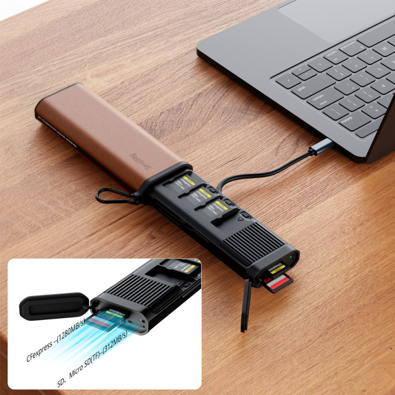 SMALLRIG 5361 CFEXPRESS TYPE A MULTIFUNCTIONAL CARD READER - STORAGE CASE