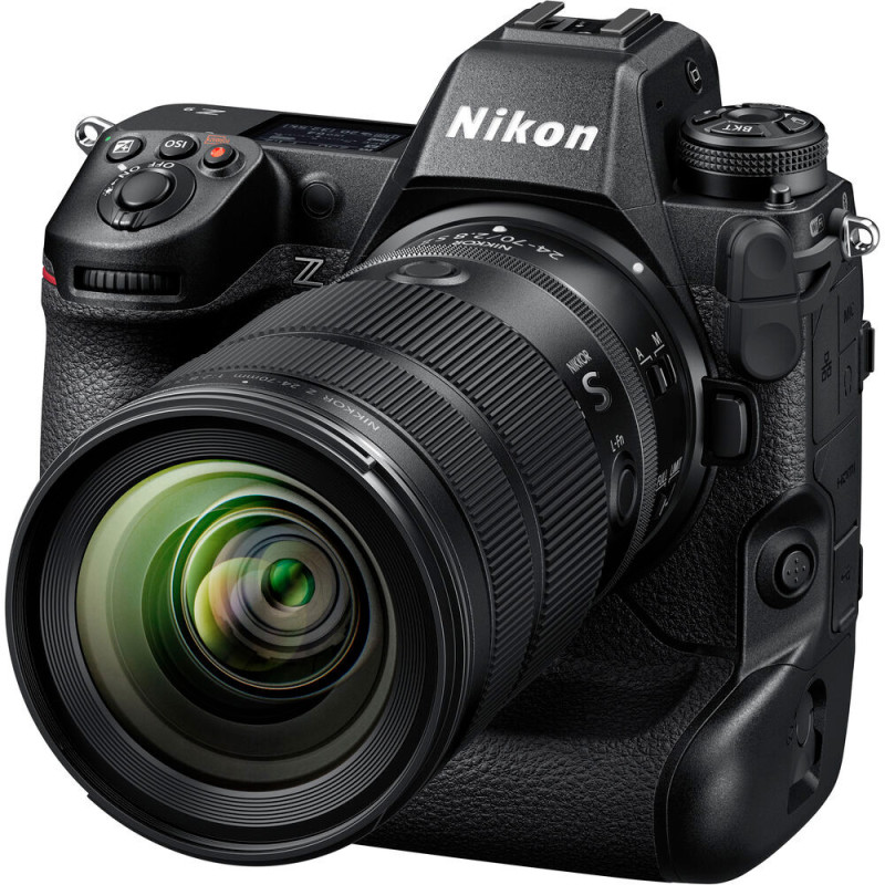 Nikon Z 24-70 mm f/2,8 II S monté sur un Nikon Z9