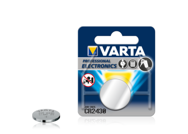 VARTA Professional Electronics Pile Bouton Lithium CR2430