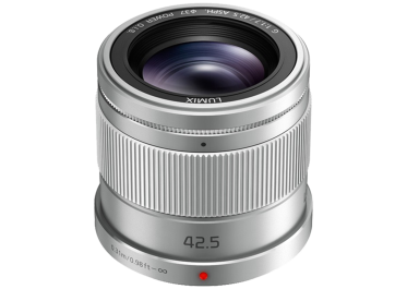 PANASONIC LUMIX 42,5 mm f/1,7 Power O.I.S. Lumix G Argent