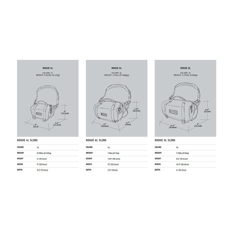 WANDRD ROGUE SLING 9L BLACK V2