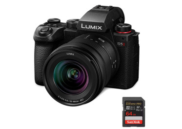 PANASONIC LUMIX DC-S5 II + L 20-60 mm f/3,5-5,6 S + SD 64GO