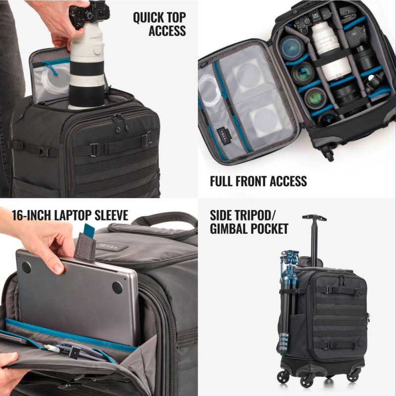 TENBA AXIS V2 28L SPINNER BACKPACK BLACK