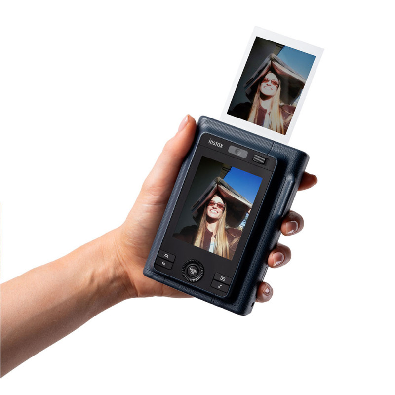 Fujifilm instax mini LiPlay+ Bleu Navy  : Appareil photo instantané hybride