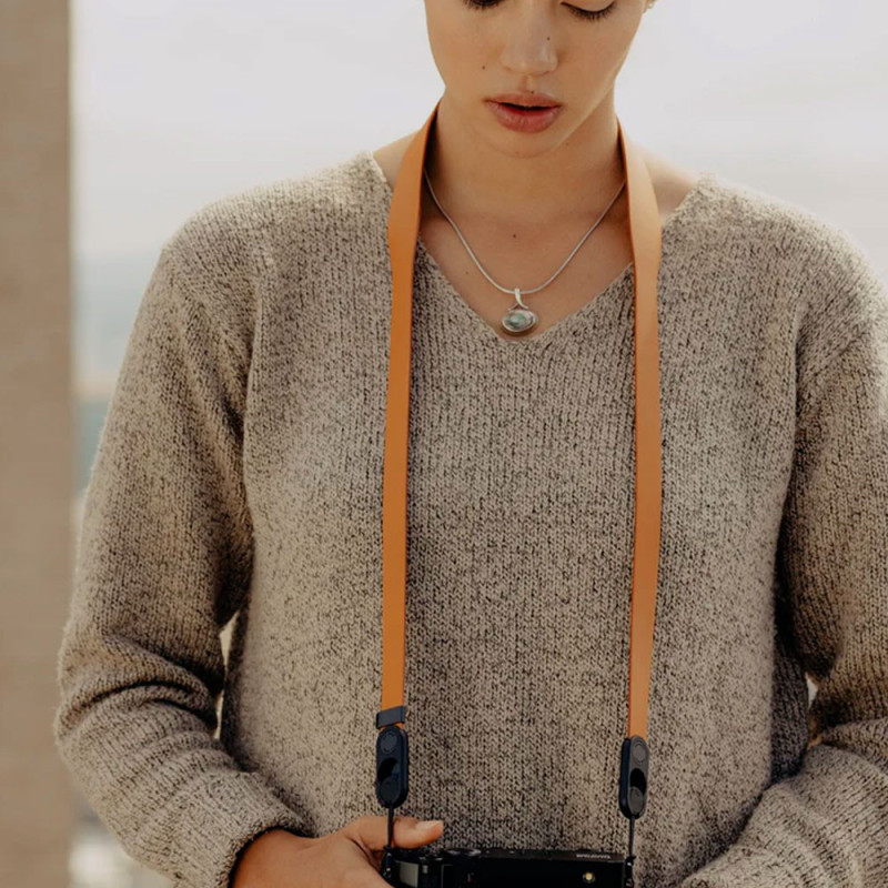 PEAK DESIGN FORM LEATHER CAMERA STRAP STANDARD AMBRE